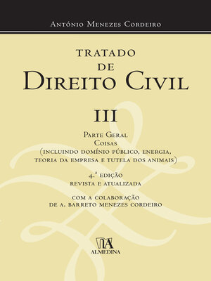 cover image of Tratado de Direito Civil III--4ª Edição
